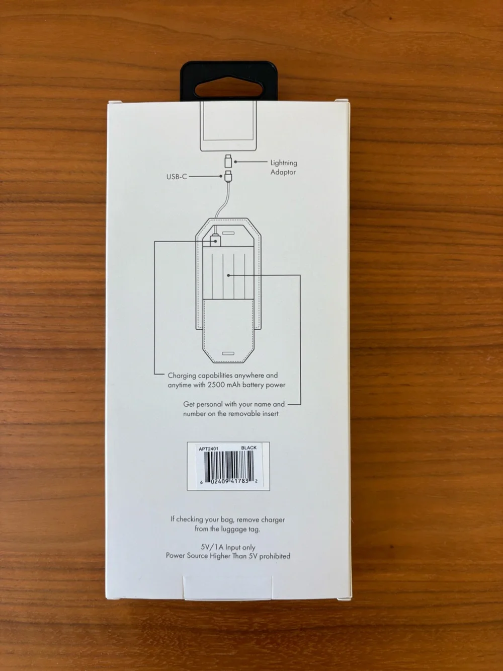 Calpak portable charger